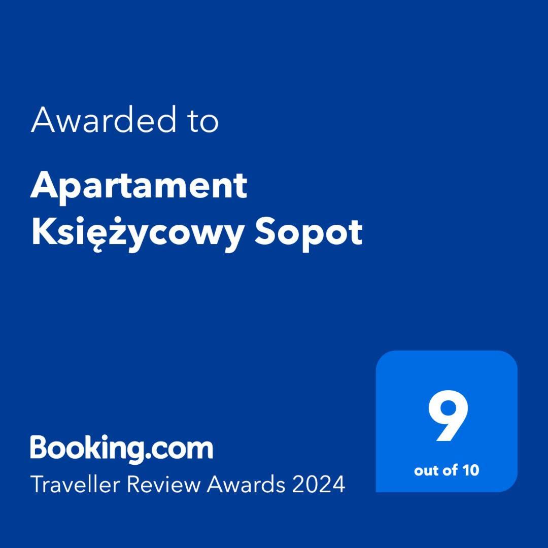 Apartament Ksiezycowy Z Ogrodem- Zoppot Exterior foto