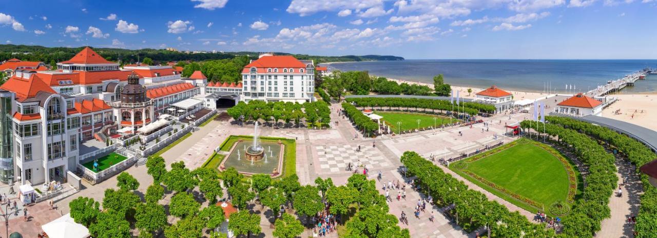 Apartament Ksiezycowy Z Ogrodem- Zoppot Exterior foto